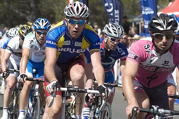 The Riceman, Matt Rice (Skilled/Lowe Farms) spends a lot of his racing days in the USA riding criteriums and will be a valuable worker for teammates Baden Cooke and Chris Sutton during this series.