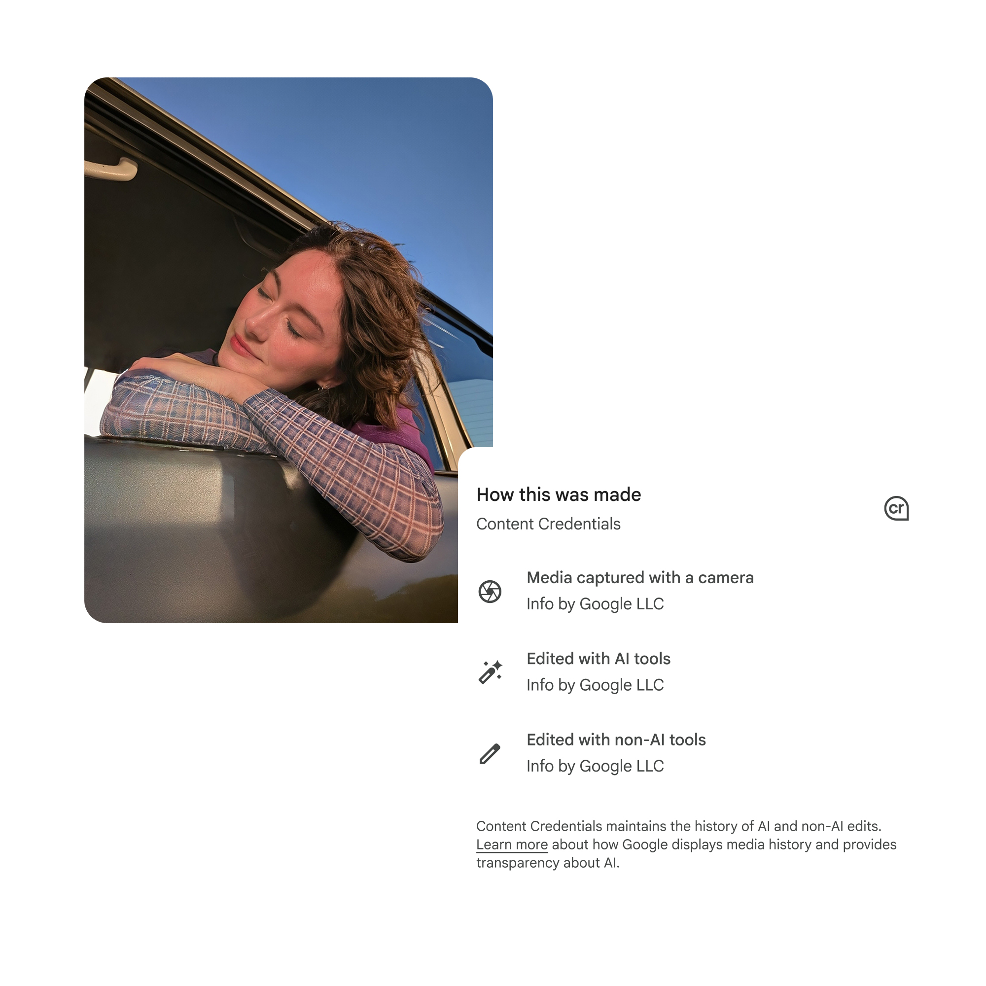 Google Photos AI editor