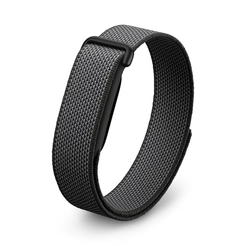 Google Fitbit Air - Screenless Activity Tracker With Fitness, Heart Rate, and Sleep Tracking - Personalized Ai-Powered Coaching - Up to 7 Days&amp;rsquo; Battery Life - Works With Ios and Android - Obsidian