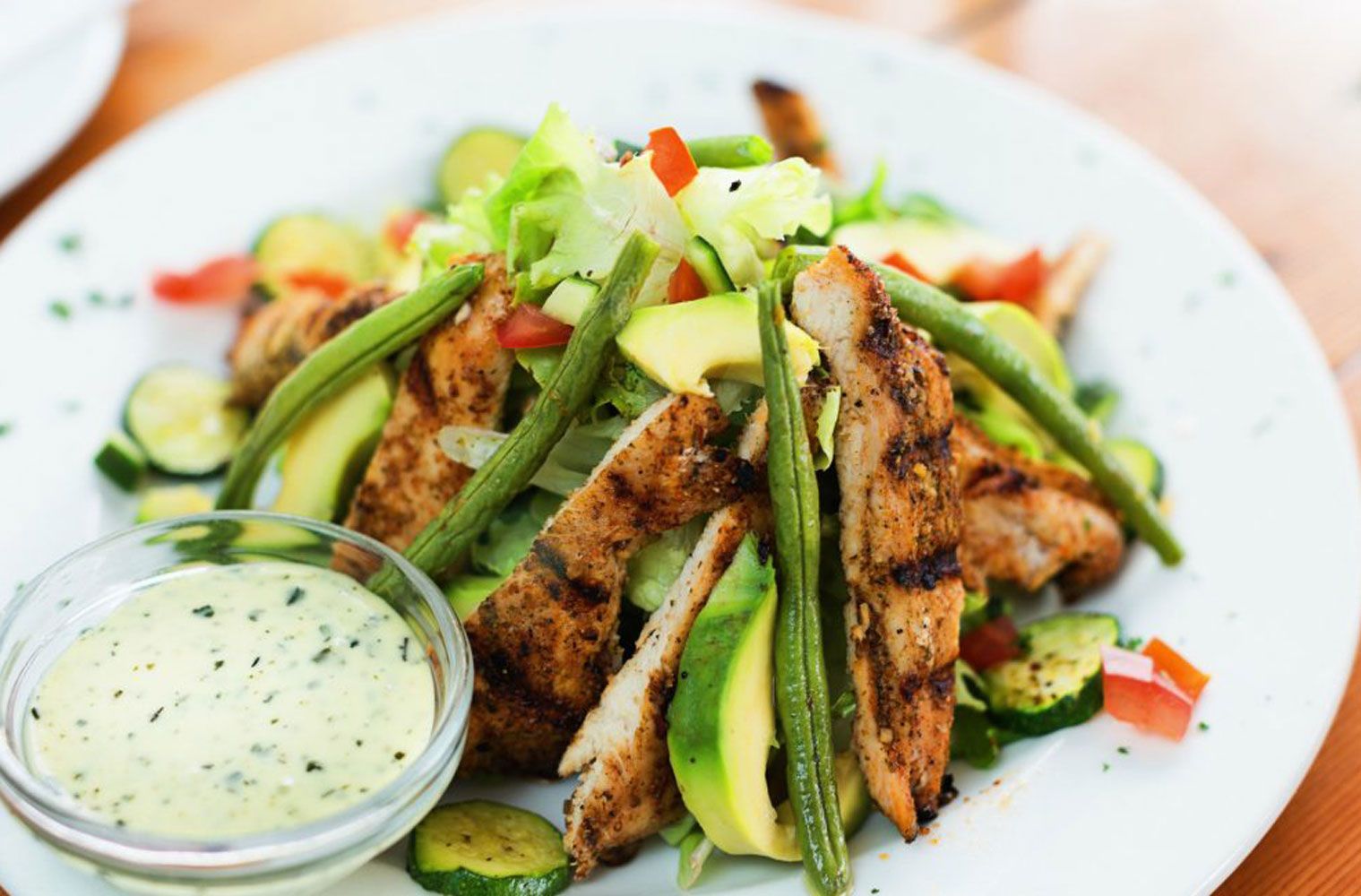 Roast chicken and pepper salad recipe