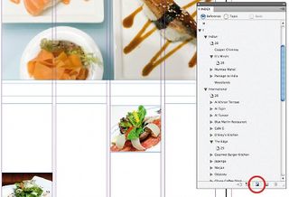 Create an index in InDesign: step 7