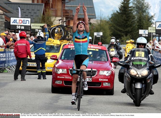 Louis Vervaeke (Belgium) wins the finale in La Toussuire