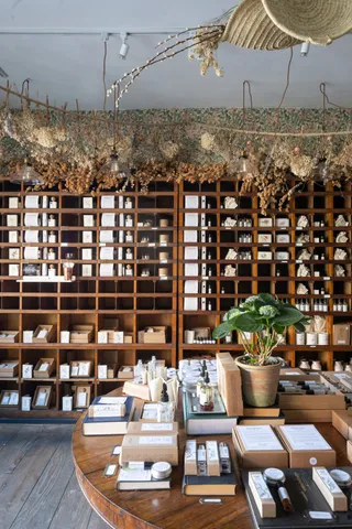 Norfolk Natural Living's perfumery and pharmacy.