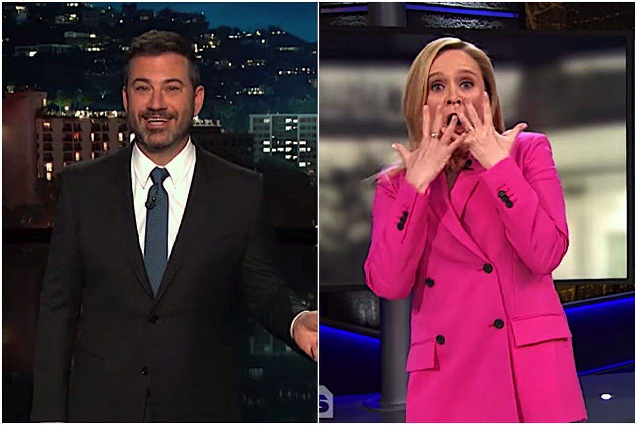 Jimmy Kimmel and Sam Bee mock Trump&amp;#039;s financial acumen