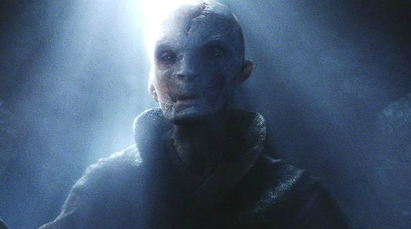 Snoke in The Force Awakens