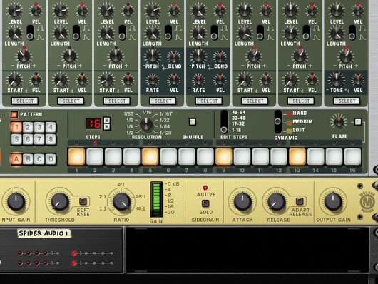 Sidechain compression