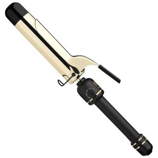 Hot Tools 24k Gold Extended Barrel Curling Iron 1.5" With Clamp for Loose Curls | Fan-Favorite 24k Gold Technology for Long-Lasting Results & Longer Styling Curling Iron for Easier Styling