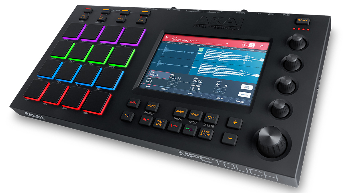 The MPC Touch is the latest in a long line of pad-based products from Akai.