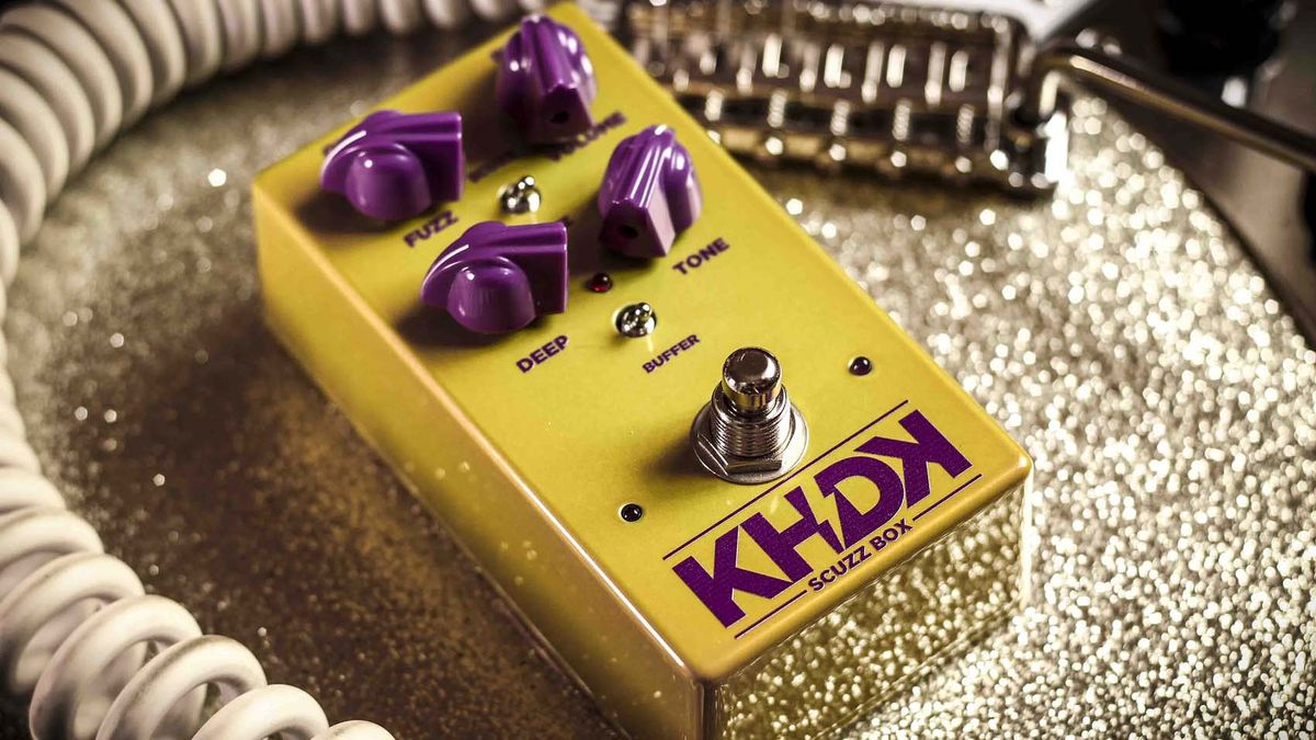 Kirk Hammett's KHDK Electronics unleashes Scuzz Box fuzz pedal | MusicRadar