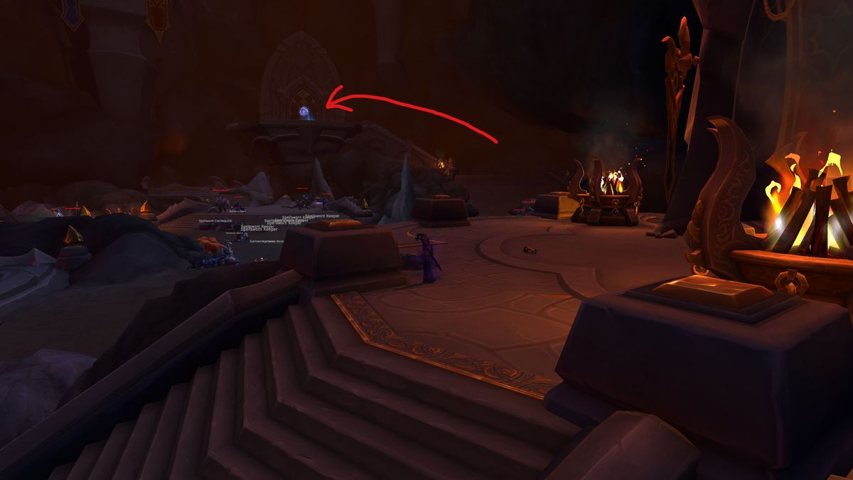 WoW Warden Entrix location