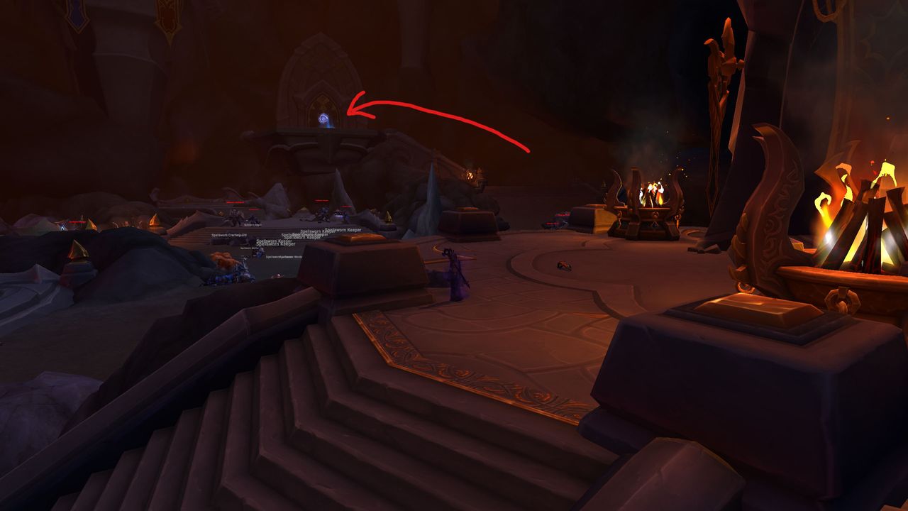 WoW Warden Entrix location