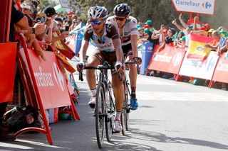 Domenico Pozzovivo (AG2R-La Mondiale) at the end of stage 7.