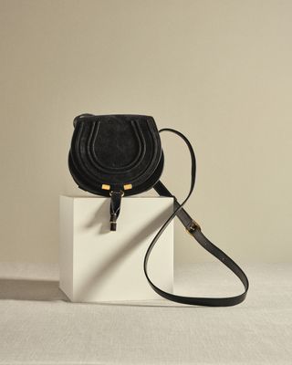 The Chloe Marcie in classic black leather