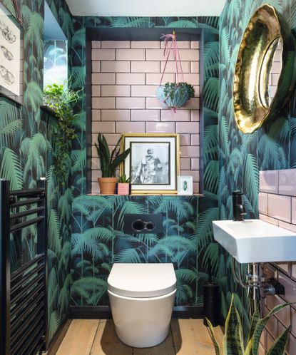 30 powder room ideas to enhance a tiny half bath | Real Homes