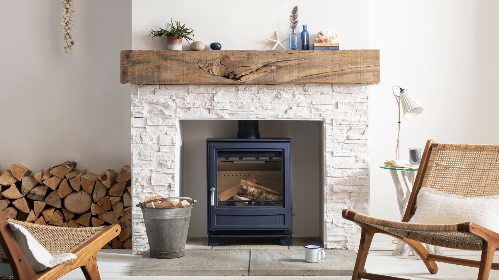 Love cosy interiors? You'll obsess over these oak beam fireplaces