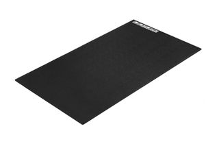 A training mat helps to keep a turbo trainer stable as well prevent sweat from getting on the floor