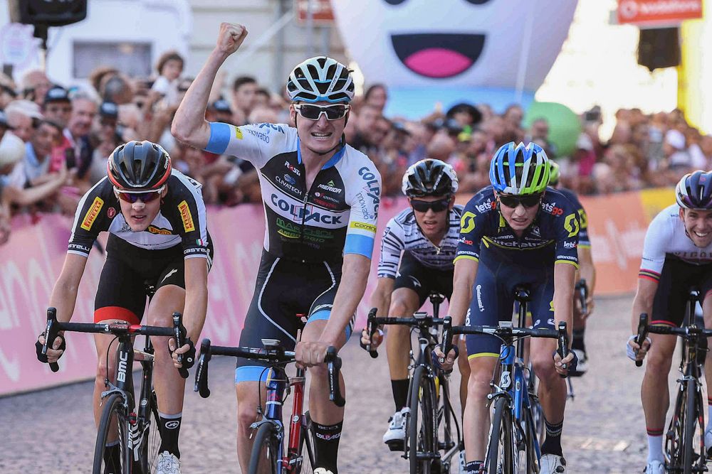 Mark Padun wins stage 3 at the baby Giro