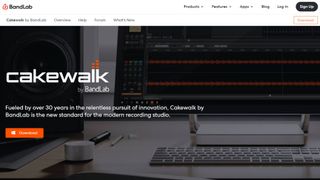 Cakewalk website screenshot