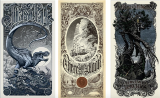 Prints by Aaron Horkey, provided courtesy of Mondo to benefit Tim League's archive auction.