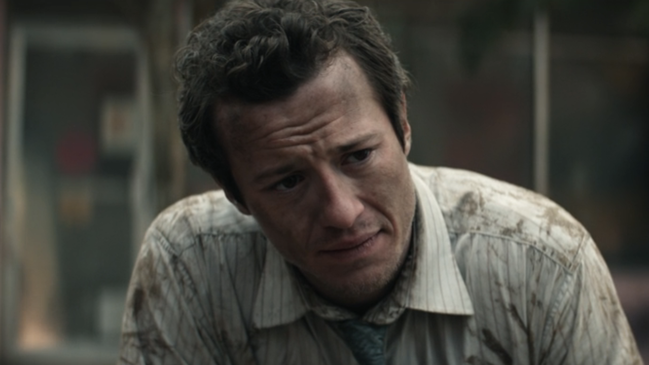 Joseph Quinn looking concerned in A Quiet Place: Day One
