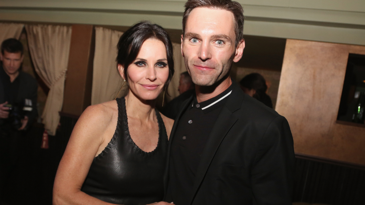 Courteney Cox and Johnny McDaid