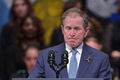 George W. Bush mourns the Dallas shooting victims. 