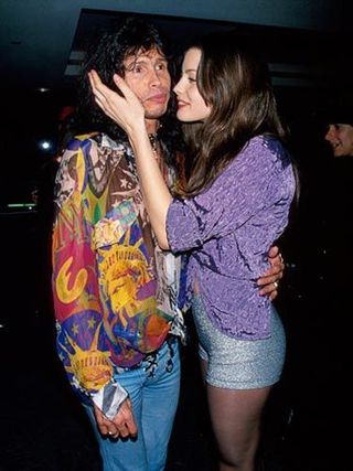 liv tyler with dad steven tyler in 1994