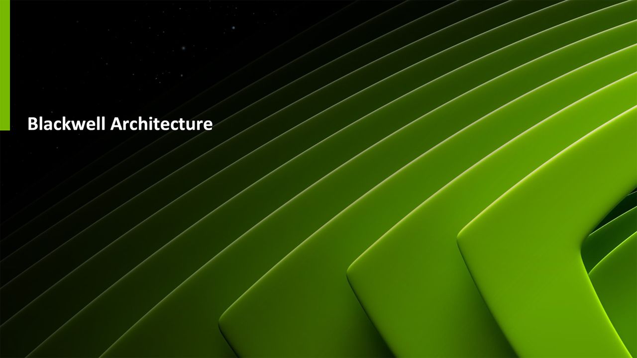 Nvidia Blackwell Architecture deep dive slides