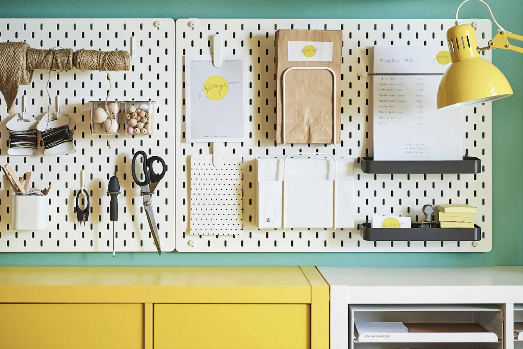 Direkte Kan ikke læse eller skrive oxiderer 7 times this Ikea storage board saved our lives (SKÅDIS is on sale, too) |  Real Homes