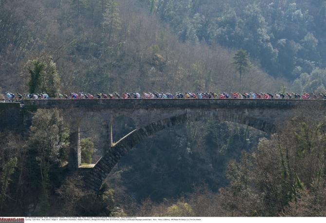 The bridge Pont Brug Cote de Duranus
