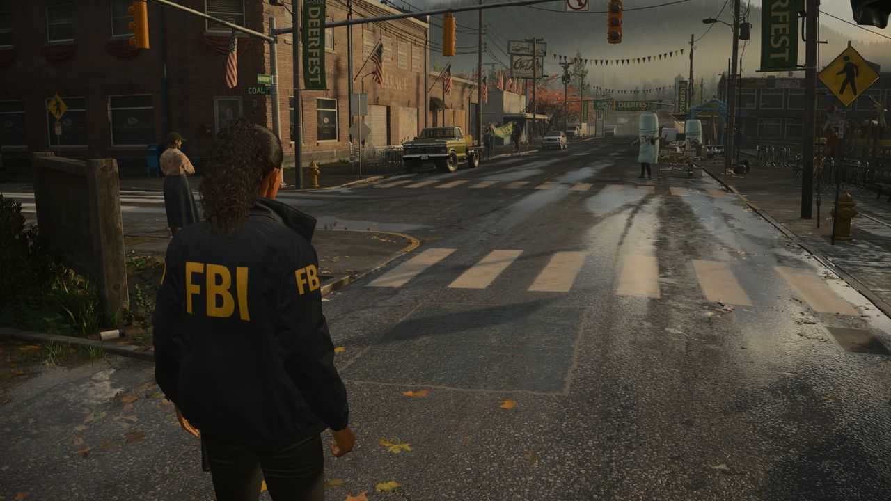 Alan Wake 2 image fidelity comparison screenshots