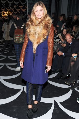 Olivia Palermo At New York Fashion Week AW14
