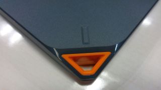 LaCIE orange handle