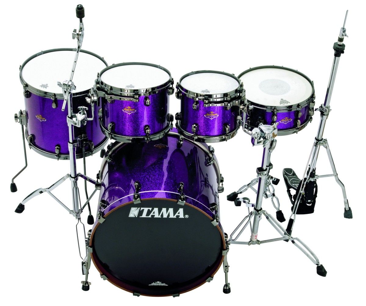 The purple glitter is just one of 15 finishes offered - shame it covers up the genuinely gorgeous bubings