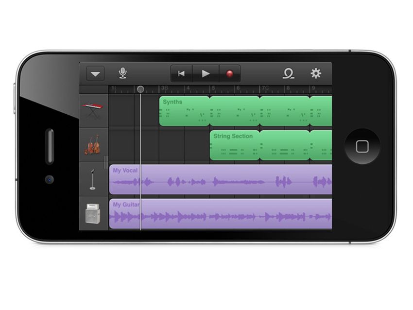 GarageBand comes to iPhone, iPod touch | MusicRadar