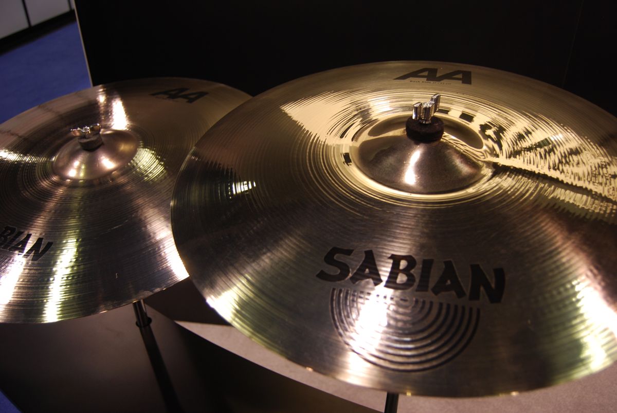 NAMM 2013 In Pictures Sabian Cymbal Vote winners MusicRadar