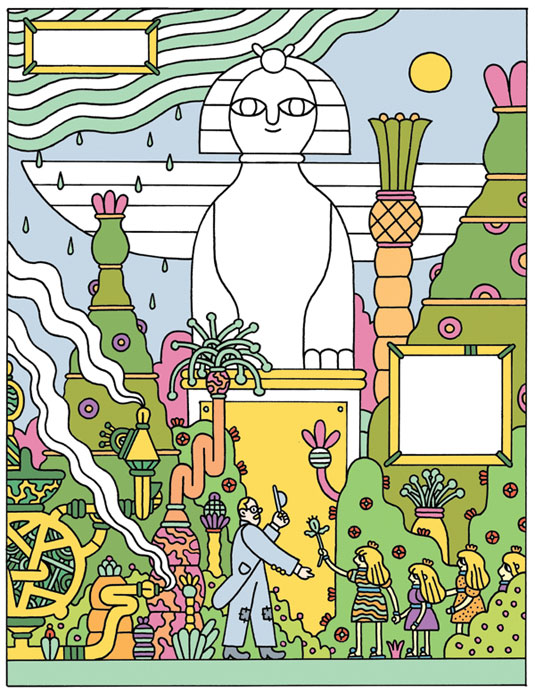 time machine illustrations