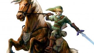 Link on a horse