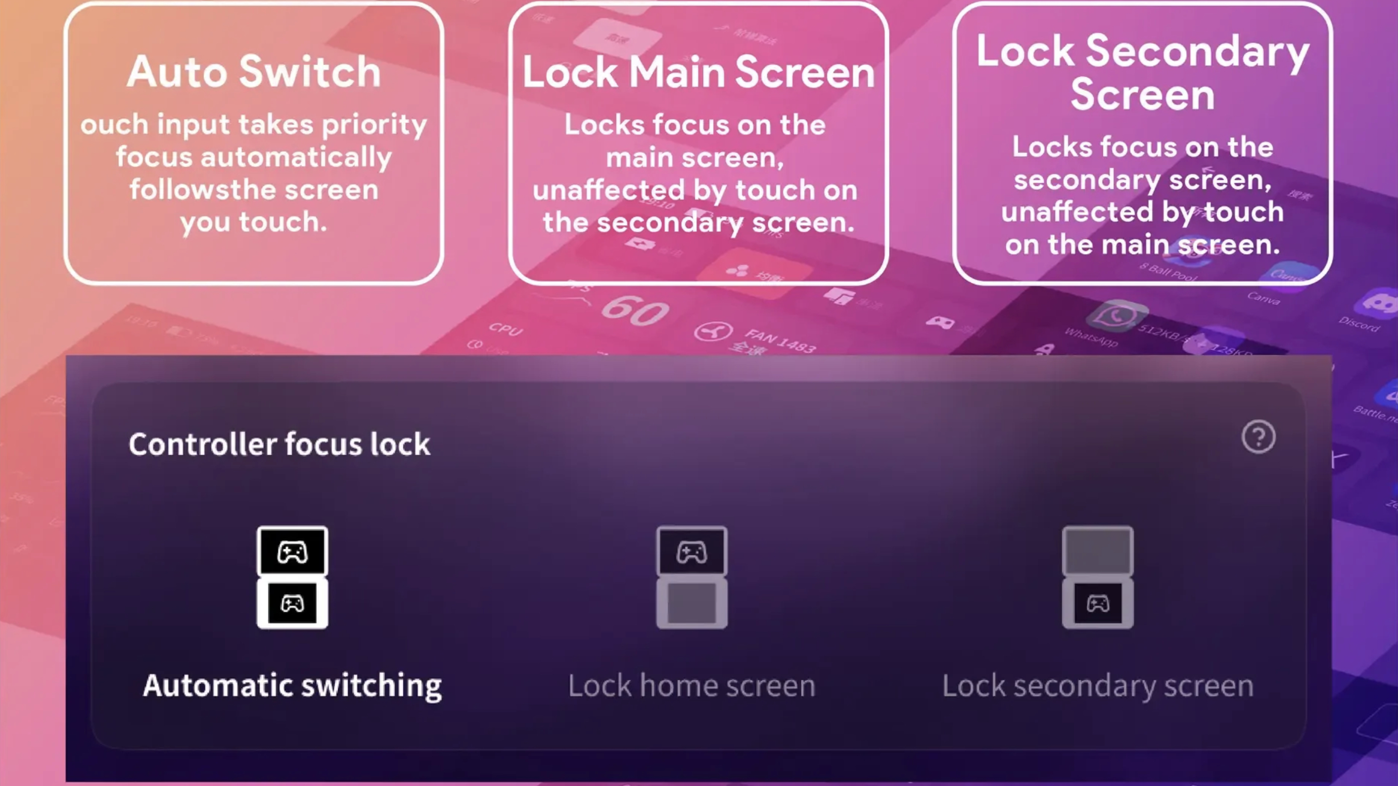 AYANEO Pocket DS Focus Lock