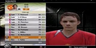 Solskjaer in FIFA 06