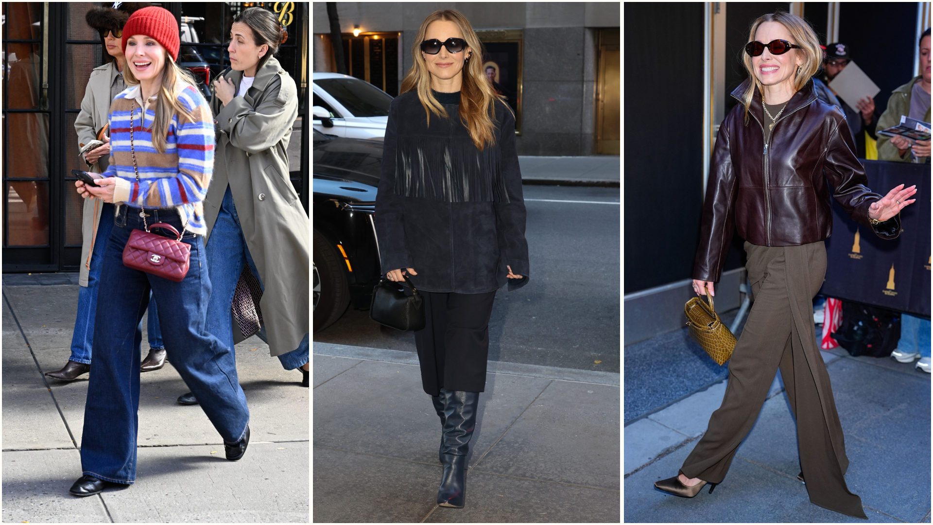 kristen bell autumn capsule wardrobe 2026