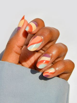 Brown Girl Hands Spring Nail Trends 2024