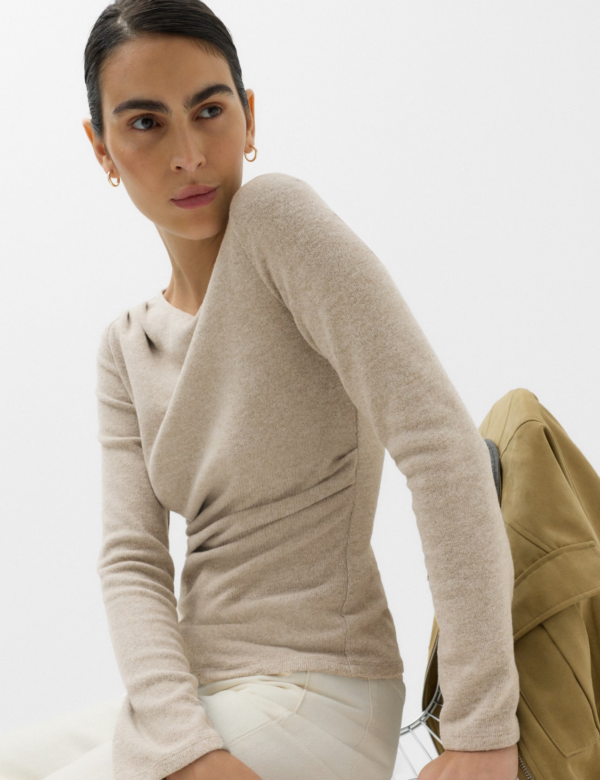M&amp;S, Cosy Draped Top