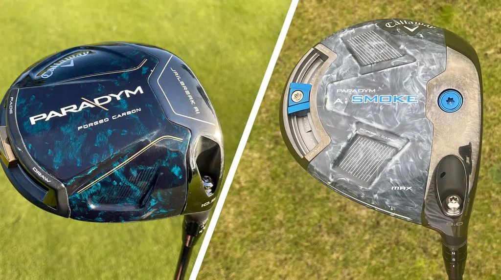 Callaway Paradym vs Callaway Paradym Ai Smoke Max Driver