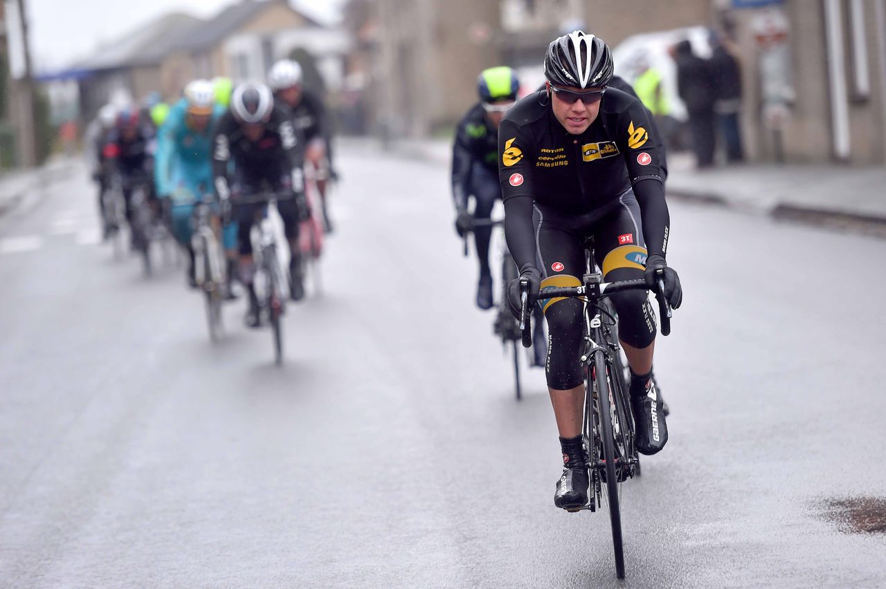 Edvald Boasson Hagen (MTN-Qhubeka) before breaking his collarbone
