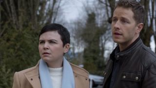 Ginnifer Goodwin and Josh Dallas on Once Upon a Time.