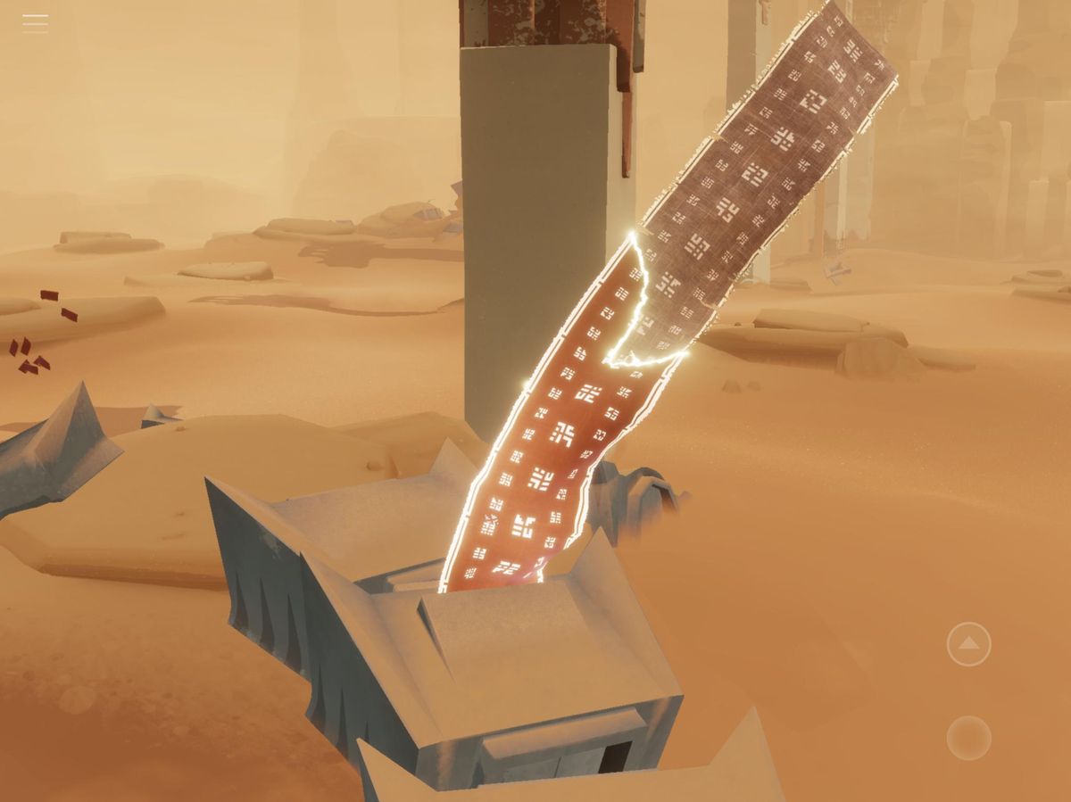 Journey banner of cloth