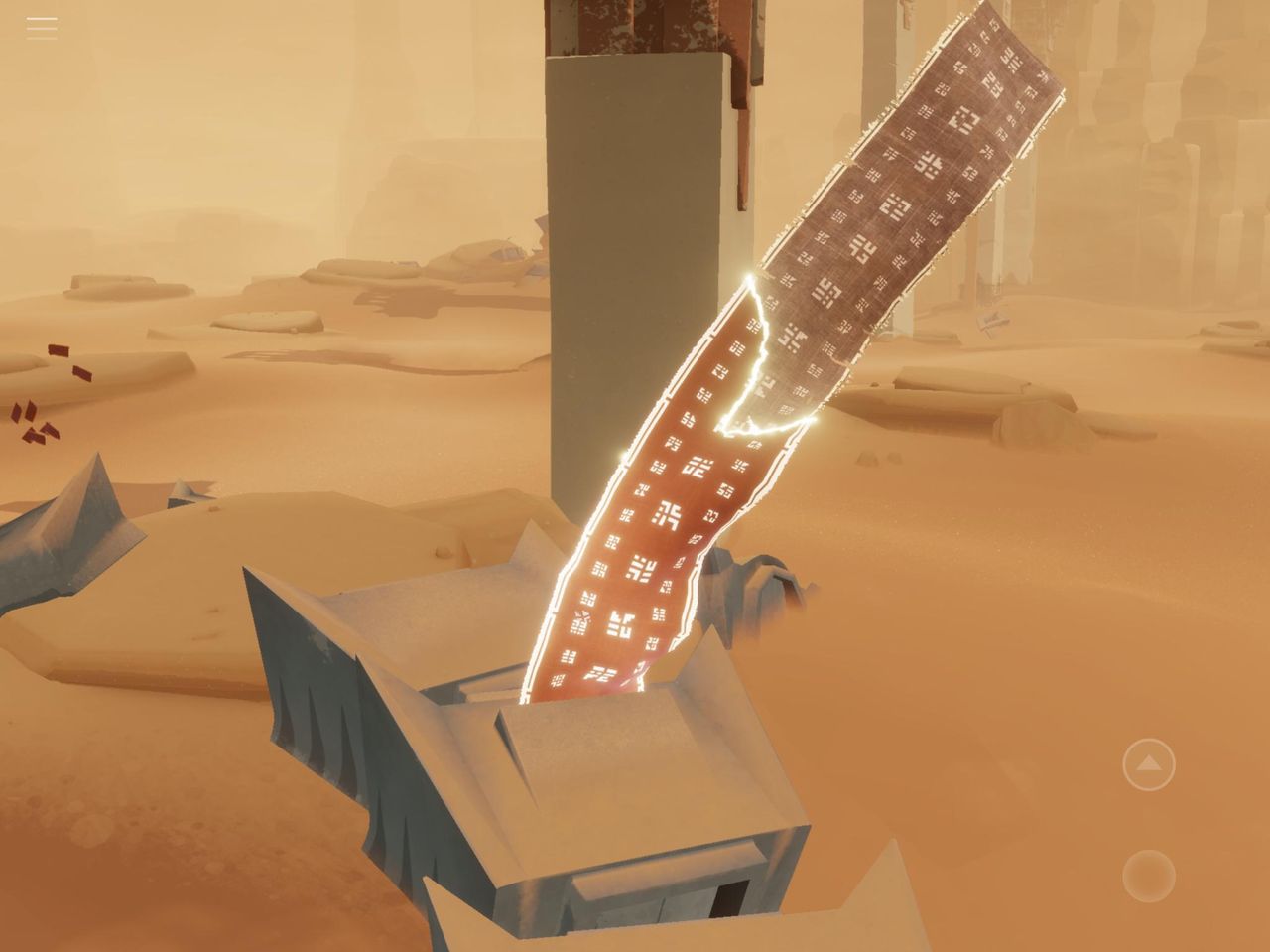 Journey banner of cloth