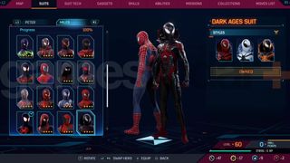 Marvel's Spider-Man 2 suits and costumes