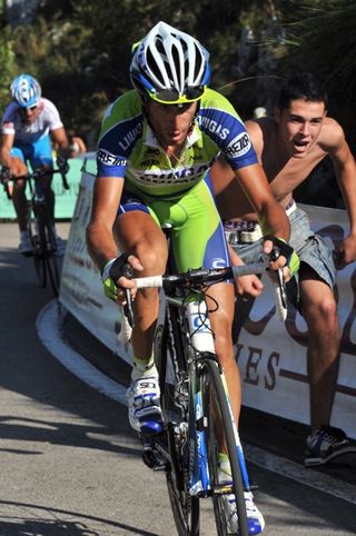 Vincenzo Nibali attacks, Vuelta a Espana 2010, stage 14